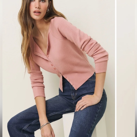 Reformation Wool Cardigan NWT - Picture 4 of 6